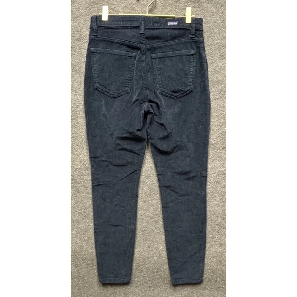 Patagonia Organic Cotton Everyday Cord Pants Women 27x28 Navy Blue NWT Outerwear